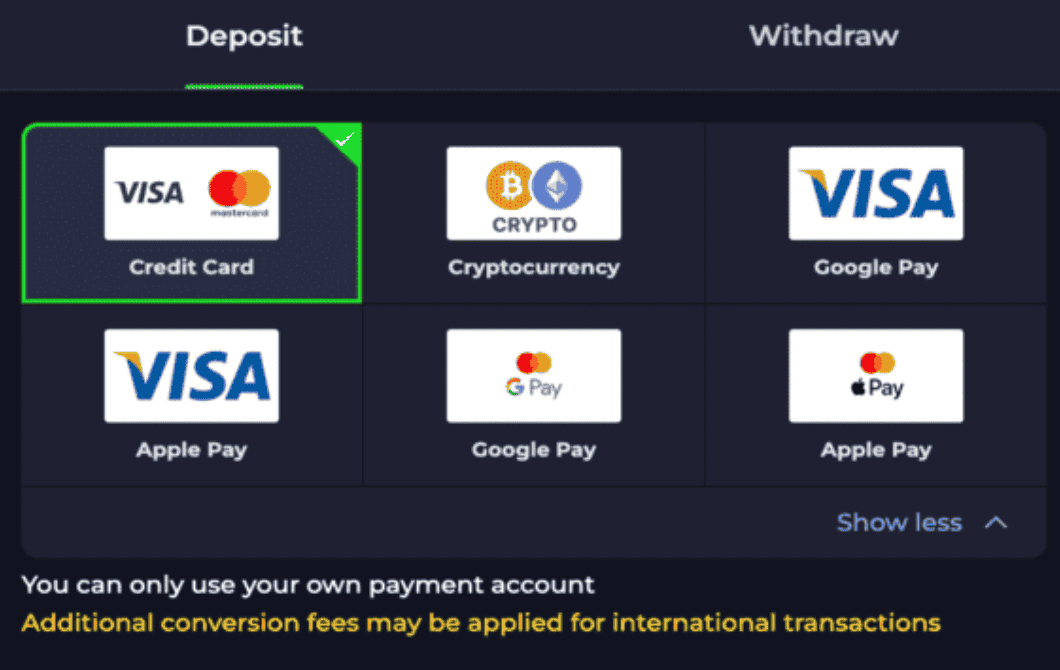 Payments & Withdrawal Jokabet Casino